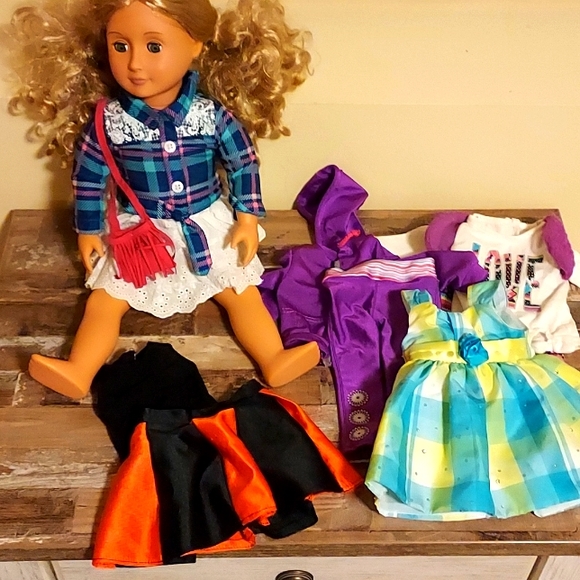 Our Generation Other - 18" doll and outfits